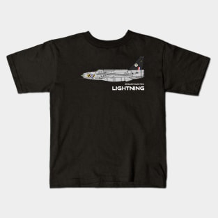 English Electric Lightning (74 Sqd RAF) Kids T-Shirt